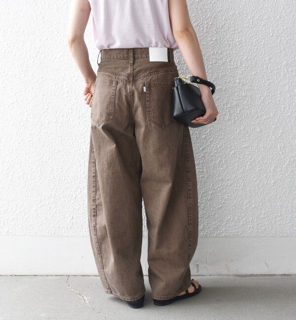 SHIPS any「《予約》SHIPS any:〈洗濯機可能〉バレル デニム パンツ［SHIPS any DENIM］」|デニム|