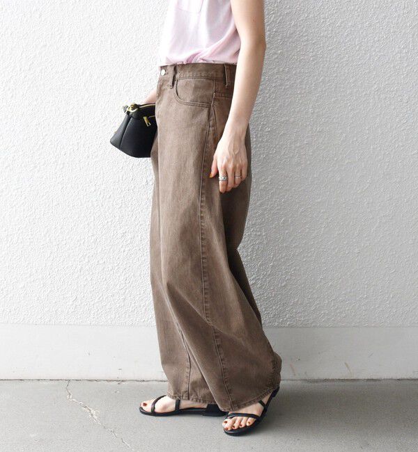 SHIPS any「《予約》SHIPS any:〈洗濯機可能〉バレル デニム パンツ［SHIPS any DENIM］」|デニム|