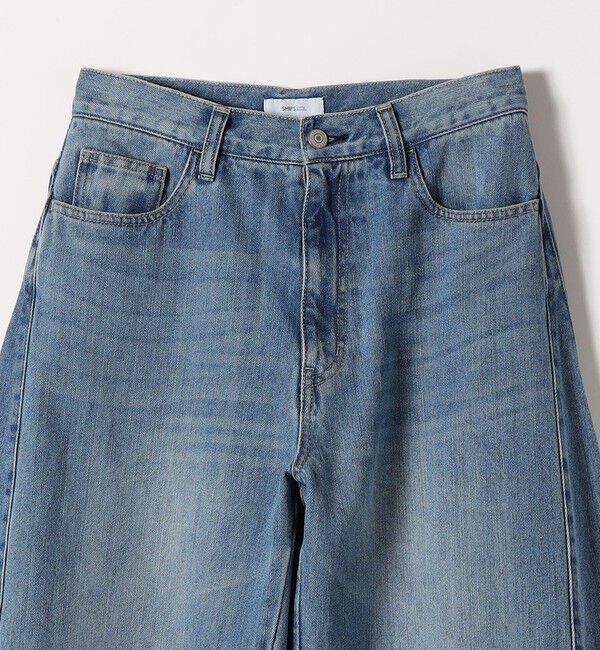 SHIPS any「《予約》SHIPS any:〈洗濯機可能〉バレル デニム パンツ［SHIPS any DENIM］」|デニム|