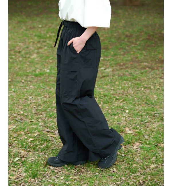 OUTDOOR PRODUCTS Usual Things「≪予約≫追加 撥水ナイロンUTILITYバギーパンツ」|スラックス|