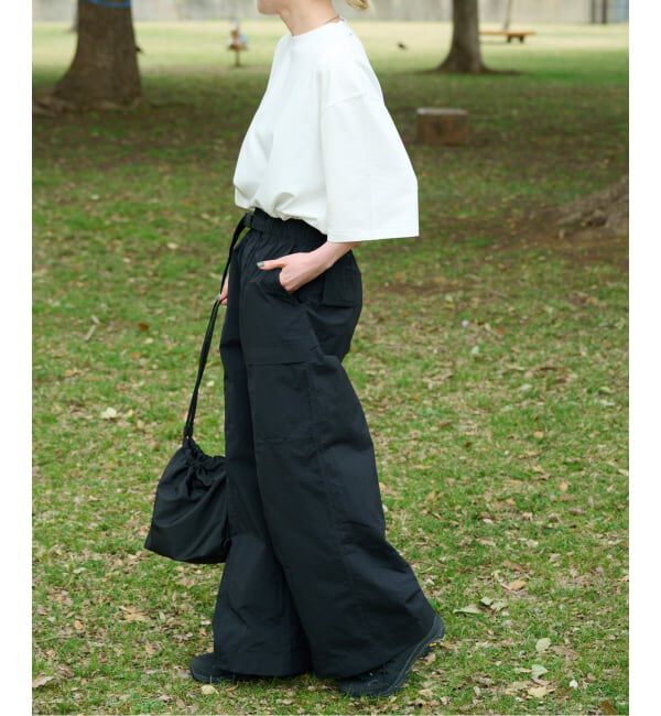 OUTDOOR PRODUCTS Usual Things「≪予約≫追加 撥水ナイロンUTILITYバギーパンツ」|スラックス|