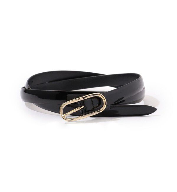 TOMORROWLAND GOODS「Anderson&rsquo;ｓ エナメルベルト」|ベルト|19 ブラック