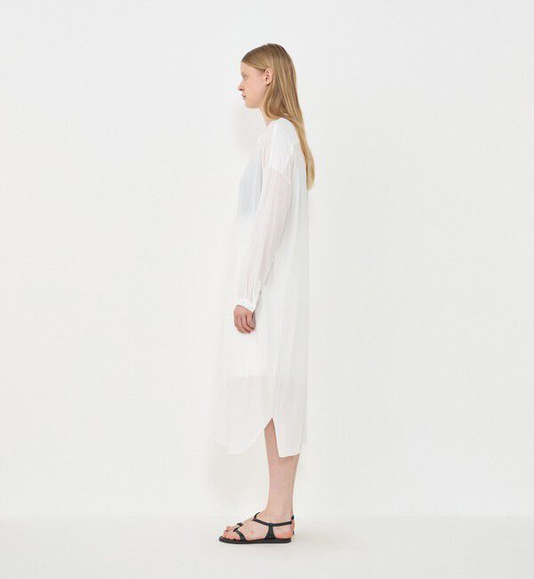 GALERIE VIE「ウォッシャブルレーヨン シャツワンピース」|ワンピース|