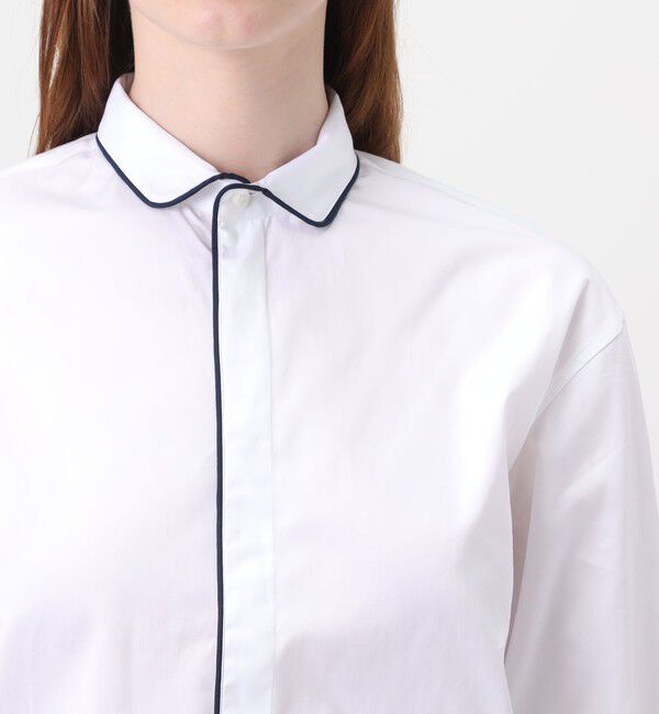 TOMORROWLAND BUYING WEAR「BOURRIENNE EQUIPAGE パイピングシャツ」|シャツ・ブラウス|