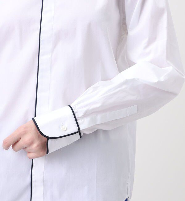 TOMORROWLAND BUYING WEAR「BOURRIENNE EQUIPAGE パイピングシャツ」|シャツ・ブラウス|
