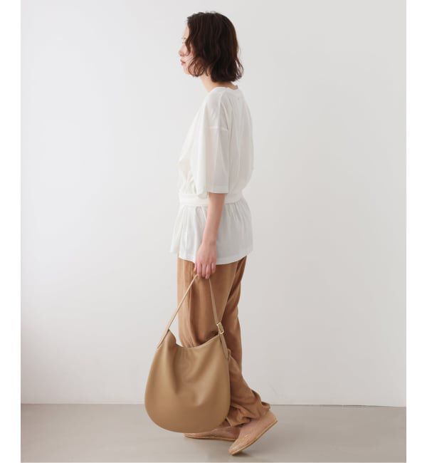 SLOBE IENA「《追加予約》Plus by ONIT/オニット SLOBE別注 スカーフ付Tシャツ」|Tシャツ・カットソー|