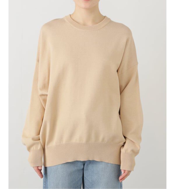 journal standard luxe「ハイツイストテンジク クルーネックプルオーバー」|ニット・セーター|