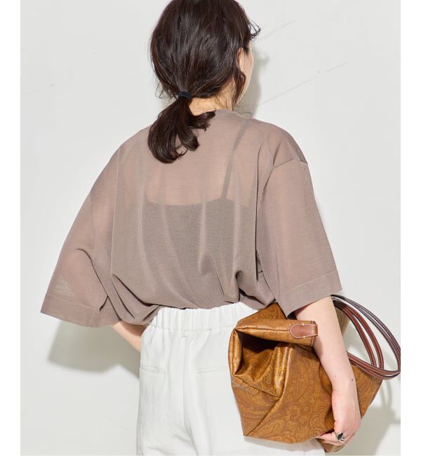 journal standard L'essage「フォルムニットTシャツ」|ニット・セーター|