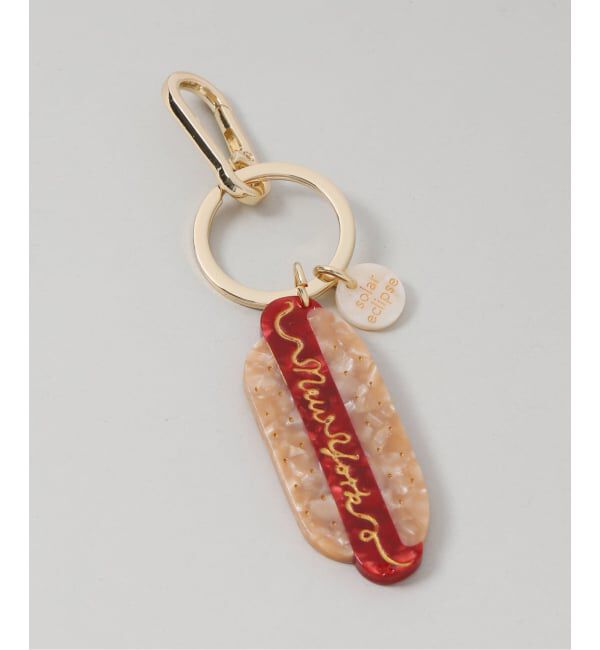 journal standard L'essage「Solar Eclipse/ソーラーエクリプス MINI NEW YORK HOTDOG CHARM チャーム」|キーケース|
