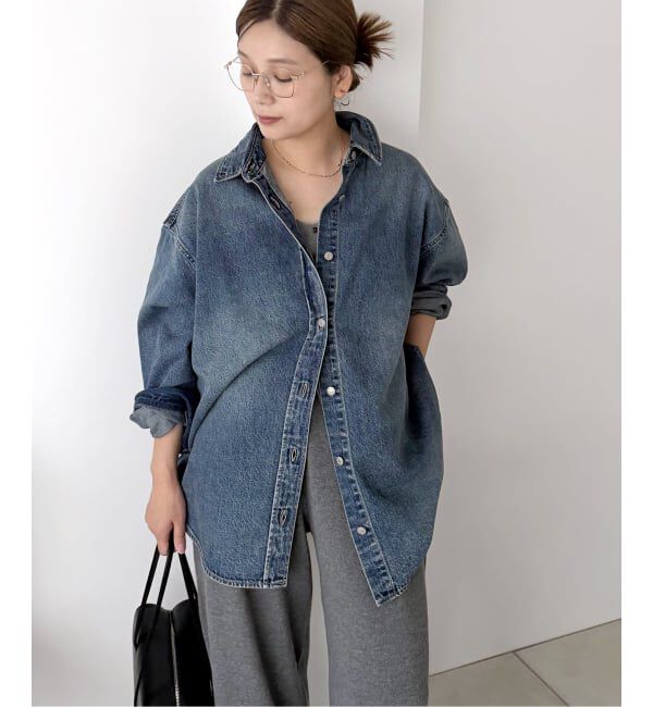 JOURNAL STANDARD「《予約》別注【LEVI&rsquo;S(R)/リーバイス(R)】for JS　WOVEN DENIM SHIRT」|シャツ・ブラウス|