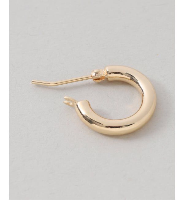 Spick and Span「《WEB限定》【SAMH by LILAS】フープピアスK18GP（両耳）」|ピアス|
