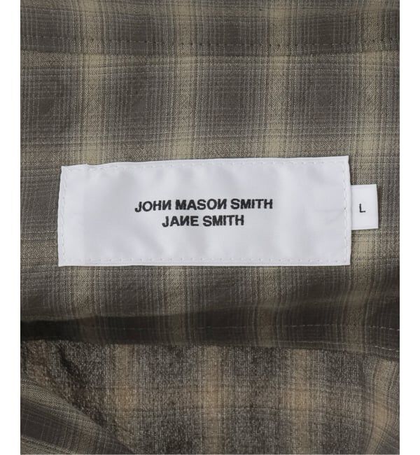 FRAMeWORK「JANE SMITH shadow check work shirt」|シャツ・ブラウス|