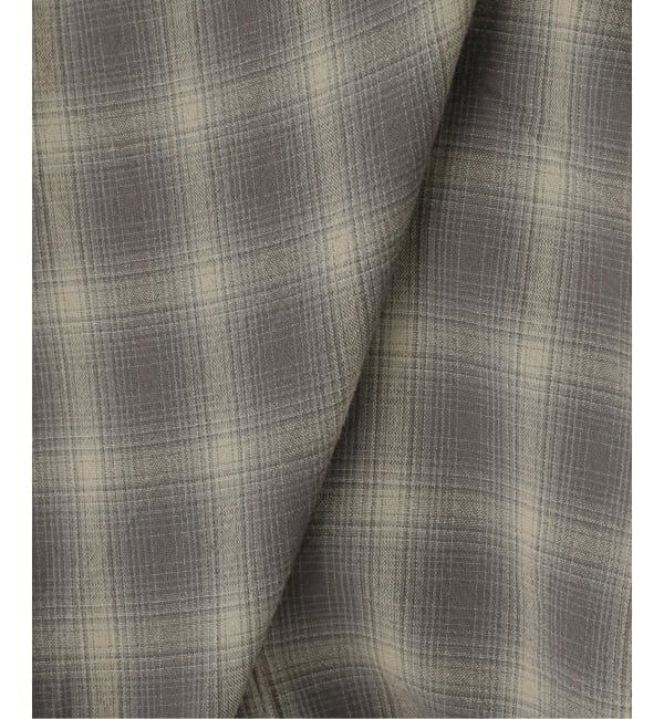 FRAMeWORK「JANE SMITH shadow check work shirt」|シャツ・ブラウス|