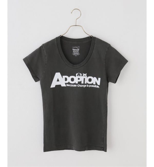 Spick and Span「Mixta / ミクスタ U NECK T-SHIRT ADOPTION」|Tシャツ・カットソー|