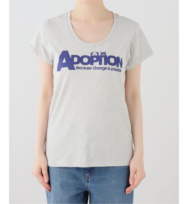 Spick and Span「Mixta / ミクスタ U NECK T-SHIRT ADOPTION」|Tシャツ・カットソー|