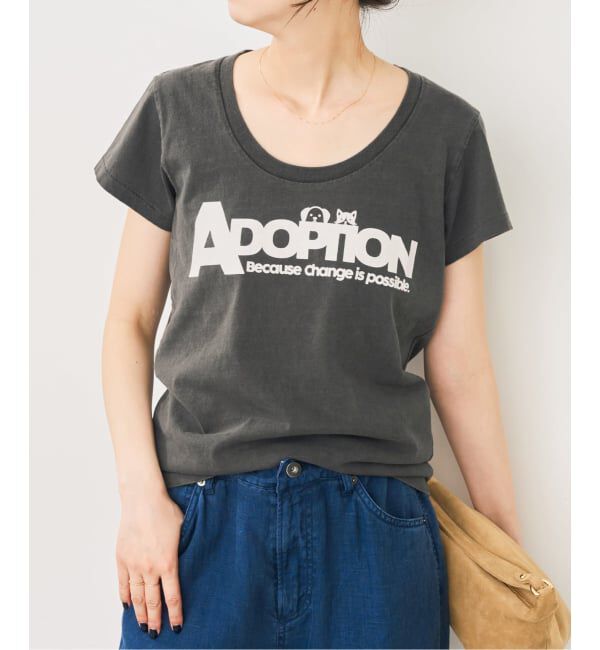 Spick and Span「Mixta / ミクスタ U NECK T-SHIRT ADOPTION」|Tシャツ・カットソー|