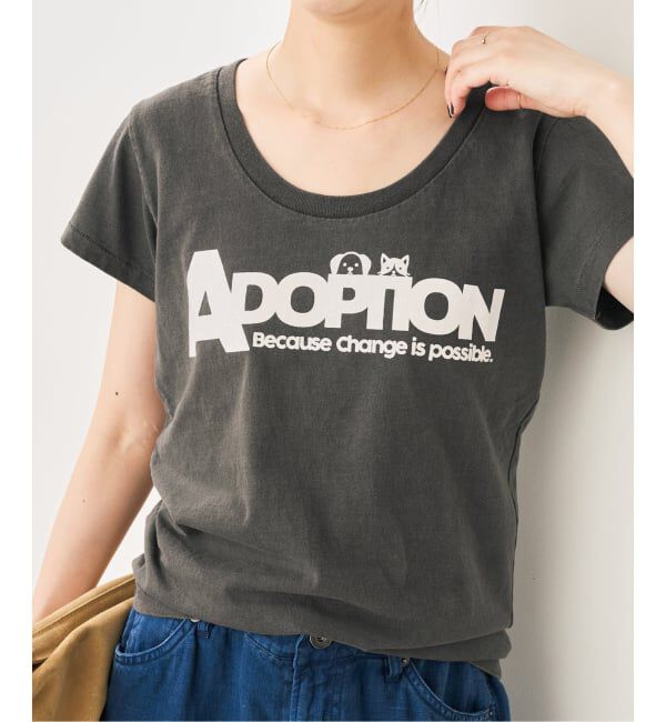 Spick and Span「Mixta / ミクスタ U NECK T-SHIRT ADOPTION」|Tシャツ・カットソー|
