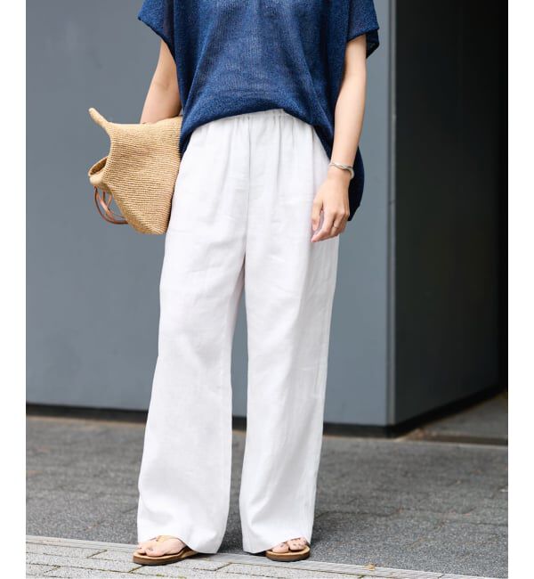 FRAMeWORK「≪追加≫LINEN EASY パンツ 2」|その他|