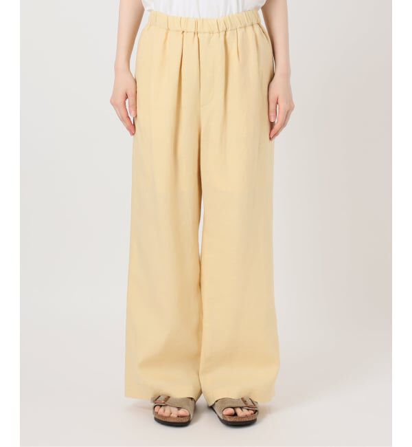 FRAMeWORK「≪追加≫LINEN EASY パンツ 2」|その他|