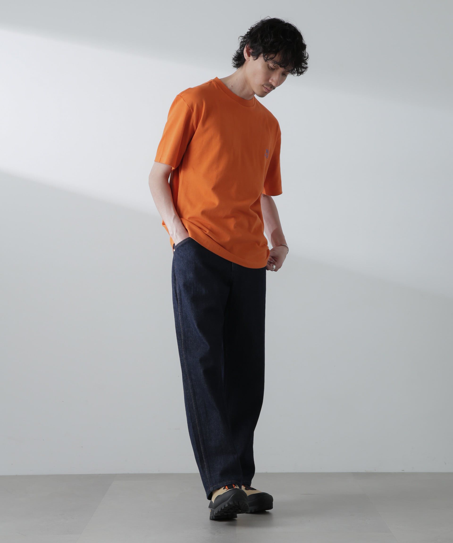 nano･universe「Walk in Paris/Le T-shirt mandarine brode」|Tシャツ・カットソー|