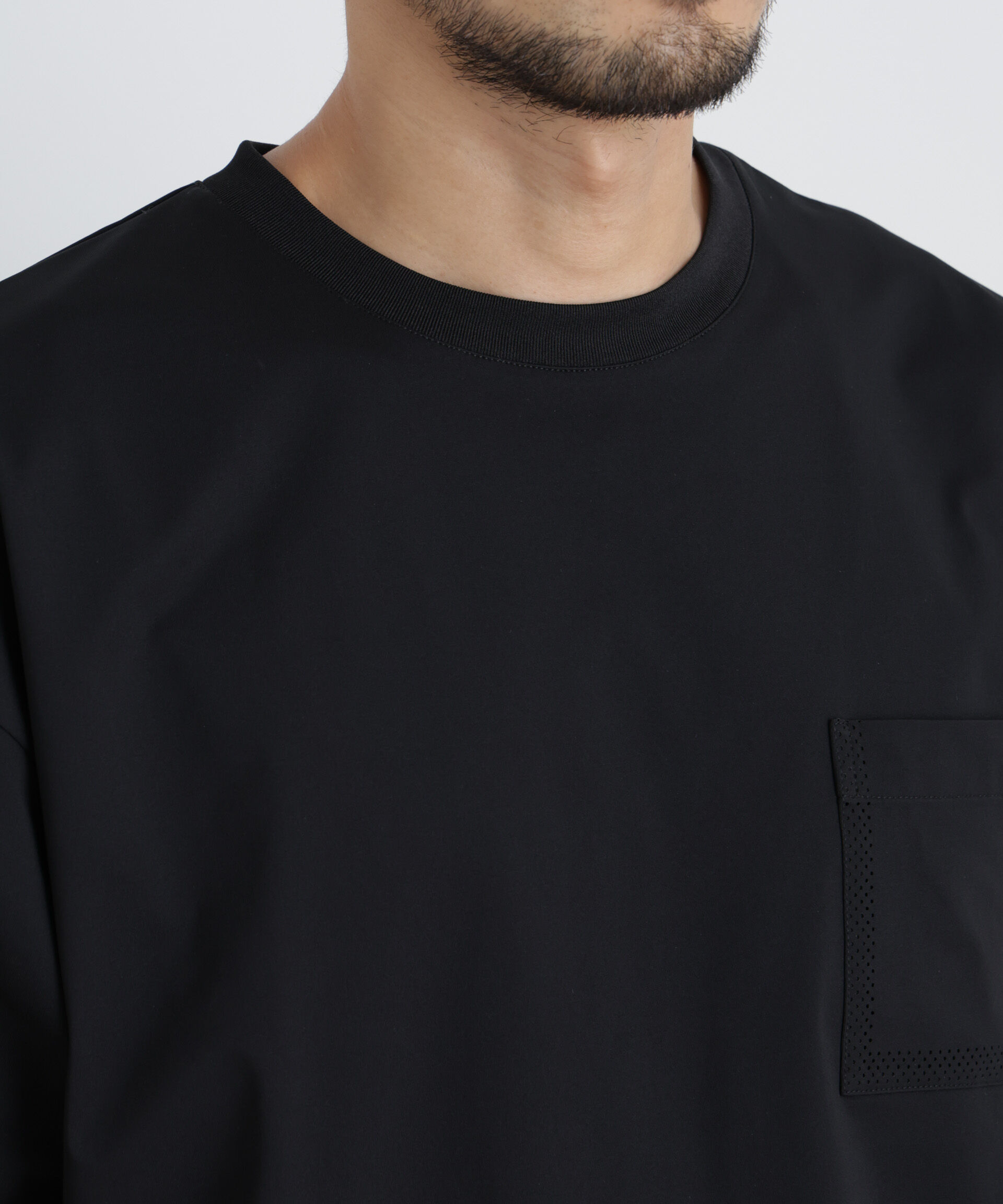 NANO universe「テックポケットTシャツ 半袖」|Tシャツ・カットソー|