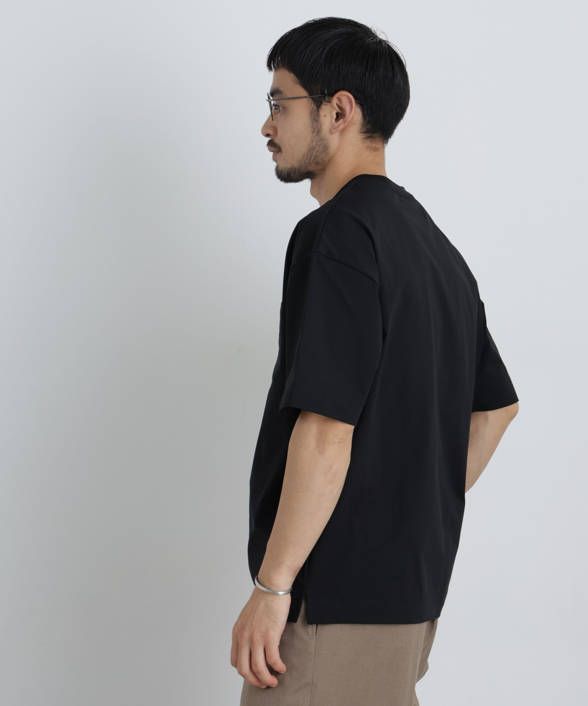 NANO universe「テックポケットTシャツ 半袖」|Tシャツ・カットソー|