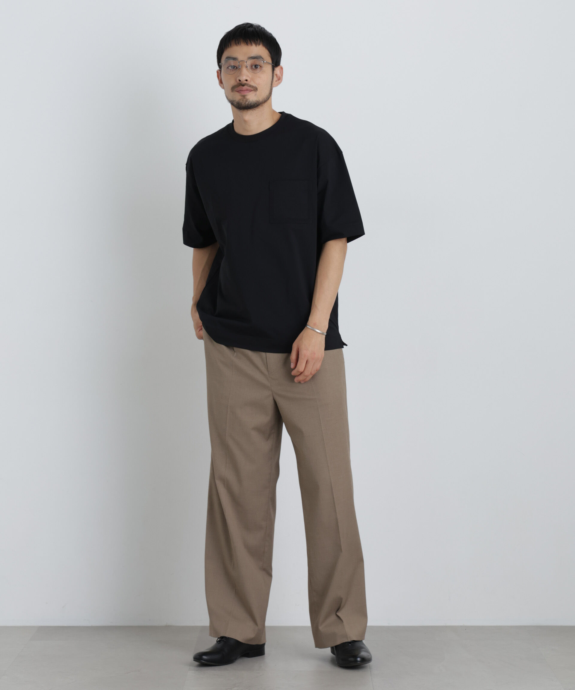 NANO universe「テックポケットTシャツ 半袖」|Tシャツ・カットソー|