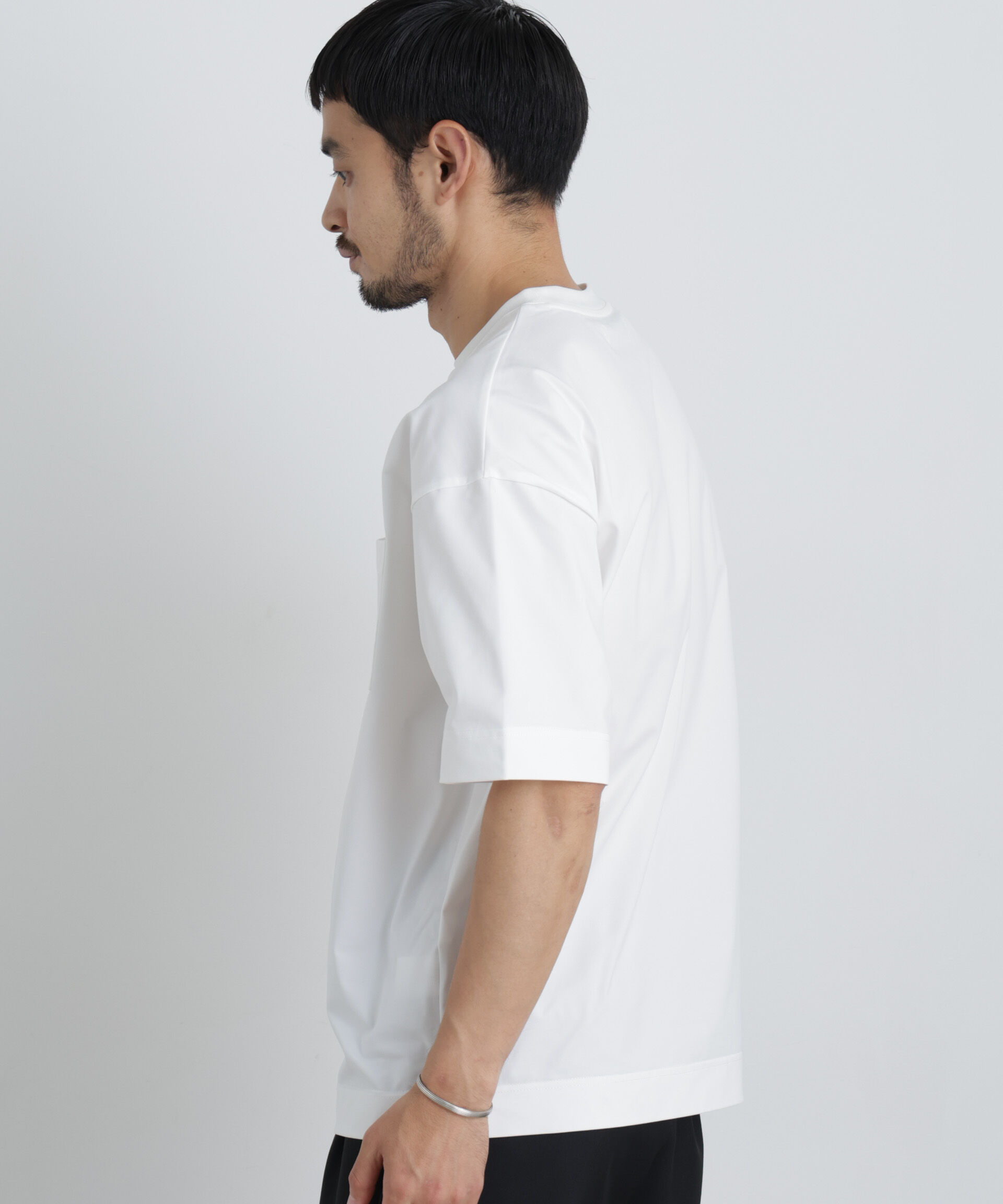 NANO universe「テックポケットTシャツ 半袖」|Tシャツ・カットソー|