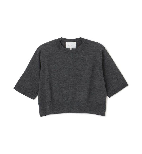 BEIGE,「【洗える】LA MONNAIE / ショート丈ニット」|ニット・セーター|