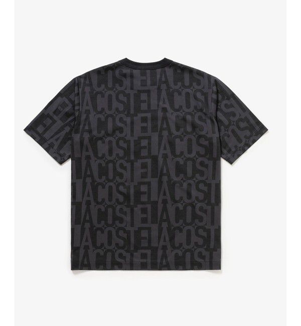 LACOSTE「クールマックスブランドネームロゴ総柄Tシャツ」|Tシャツ・カットソー|