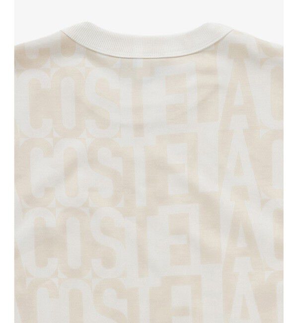 LACOSTE「クールマックスブランドネームロゴ総柄Tシャツ」|Tシャツ・カットソー|