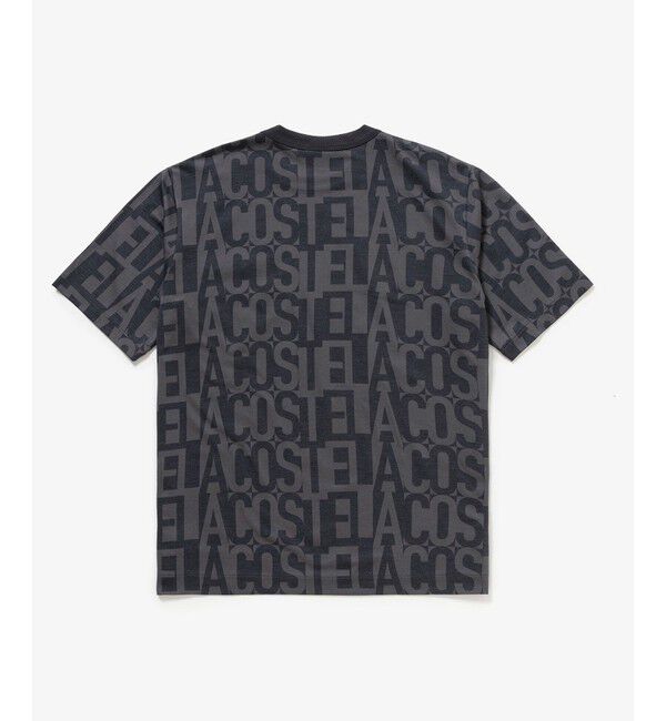 LACOSTE「クールマックスブランドネームロゴ総柄Tシャツ」|Tシャツ・カットソー|