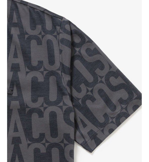 LACOSTE「クールマックスブランドネームロゴ総柄Tシャツ」|Tシャツ・カットソー|