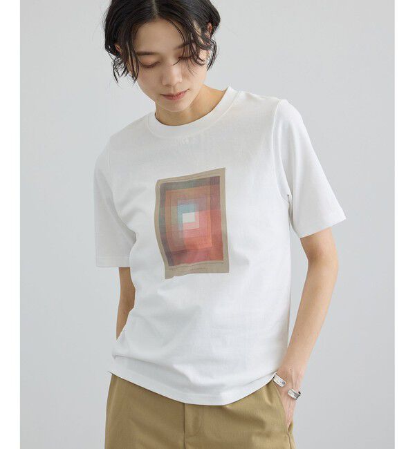 SALON adam et rope'「【PAUL KLEE by SALON】プリントコンパクトT」|Tシャツ・カットソー|