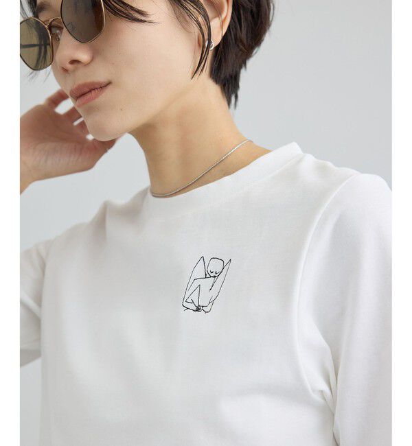 SALON adam et rope'「【PAUL KLEE by SALON】プリントコンパクトT」|Tシャツ・カットソー|