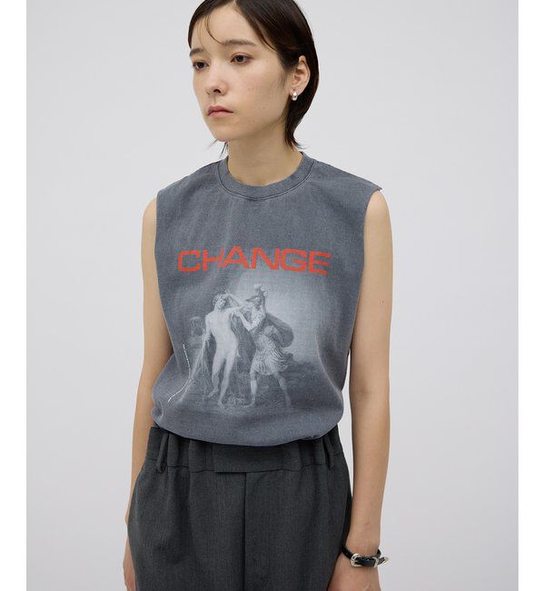  「【GEMINI】プリントノースリーブプルオーバー＜WEB限定＞」|Tシャツ・カットソー|