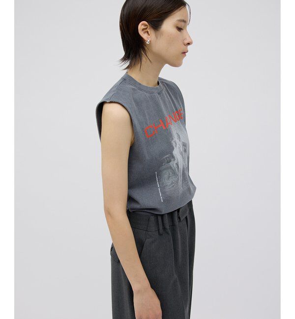  「【GEMINI】プリントノースリーブプルオーバー＜WEB限定＞」|Tシャツ・カットソー|