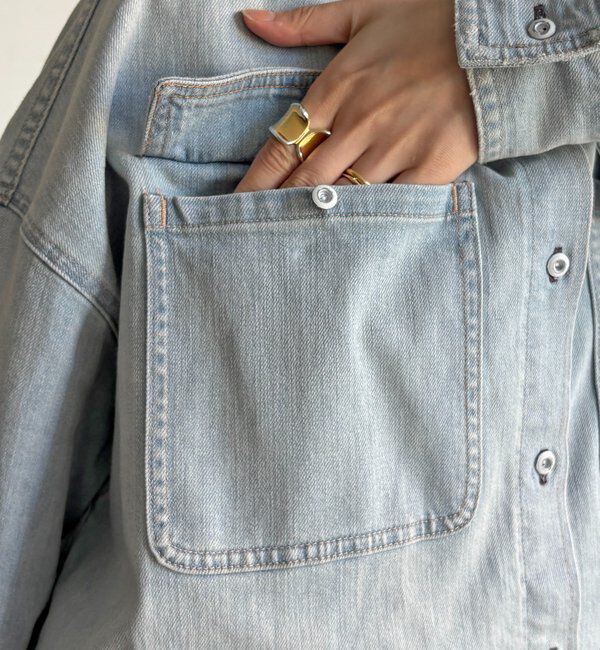  「【Healthy denim】Almond」|シャツ・ブラウス|