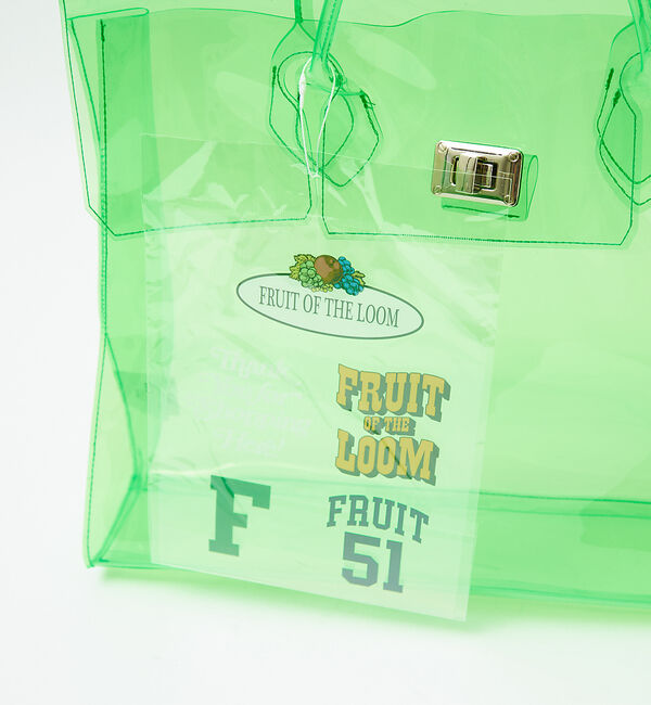 Rouge vif「【FRUIT OF THE LOOM/フルーツ・オブ・ザ・ルーム】PVCトートバ」|トートバッグ|