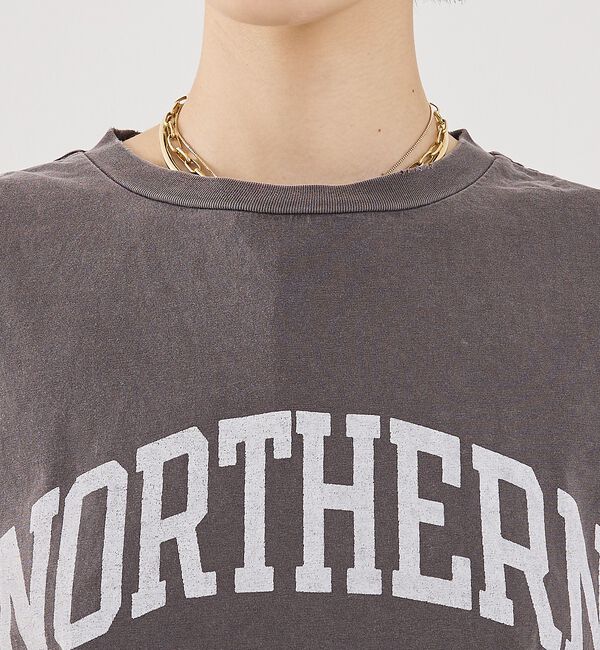 The Store by C' 「【REMI RELIEF】【別注】NORTHERN STATEロゴTシャツ」|Tシャツ・カットソー|