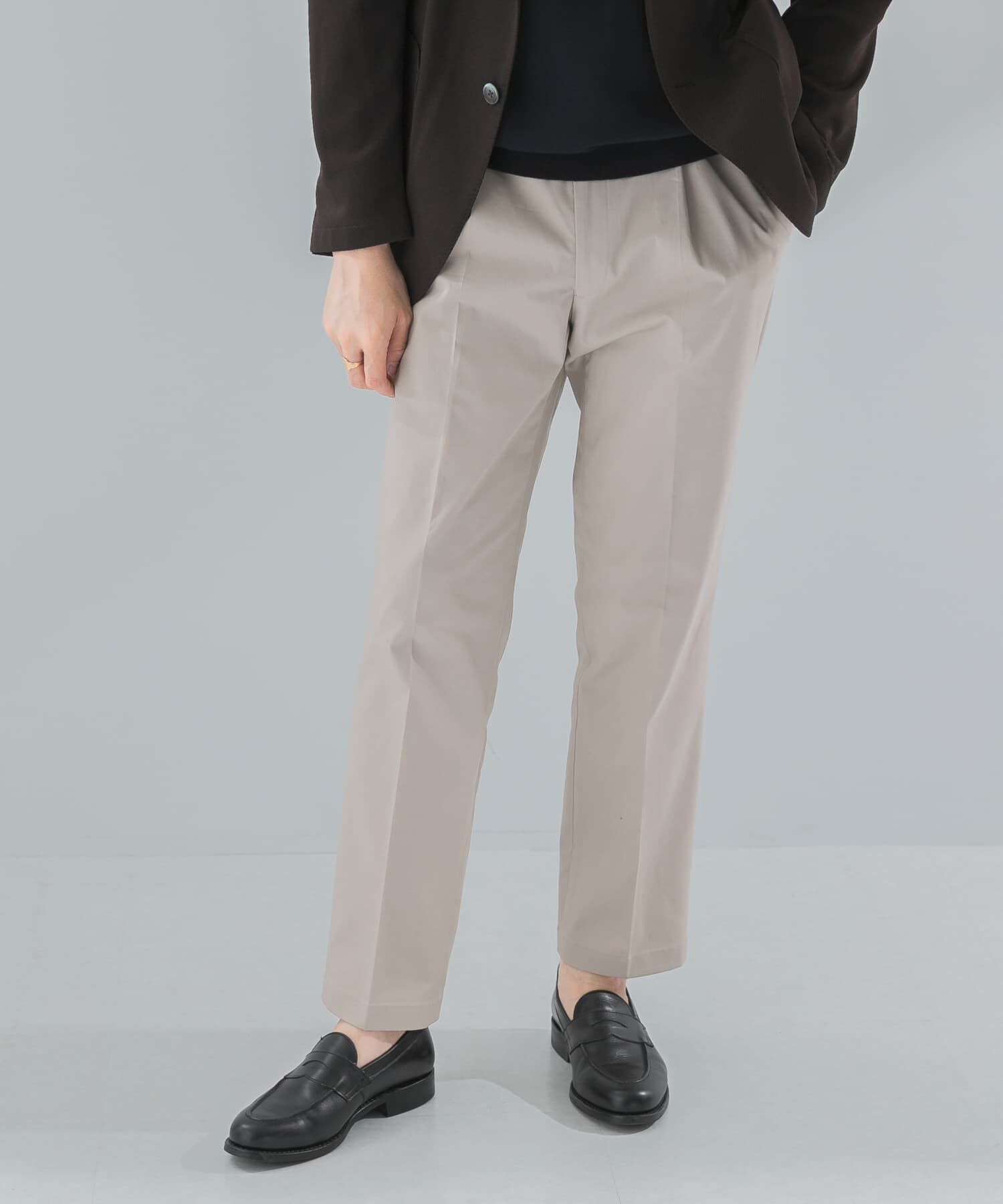 URBAN RESEARCH DOORS「LIFE STYLE TAILOR　ストレッチコットンパンツ」|スラックス|