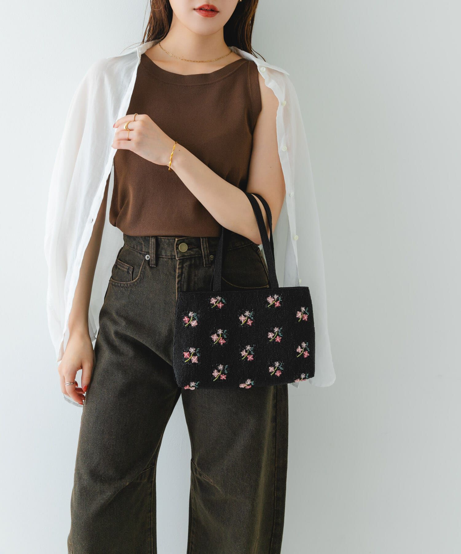 RODE SKO「インド刺繍ビーズバッグ」|ハンドバッグ|