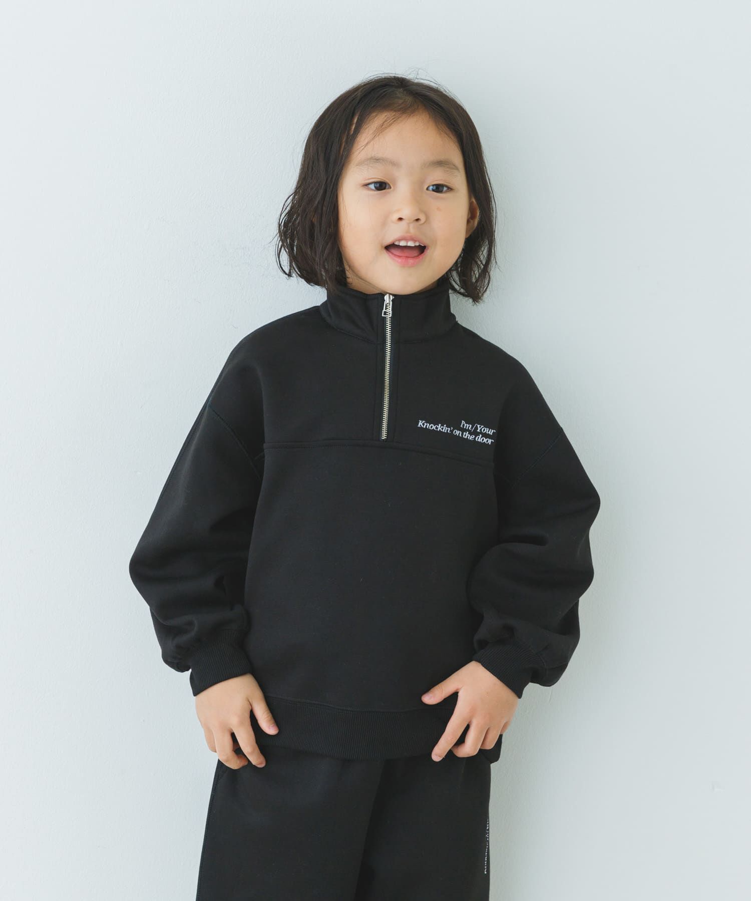 URBAN RESEARCH DOORS「『セットアップ対応』ハーフジップダンボールプルオーバー(KIDS)」|その他|