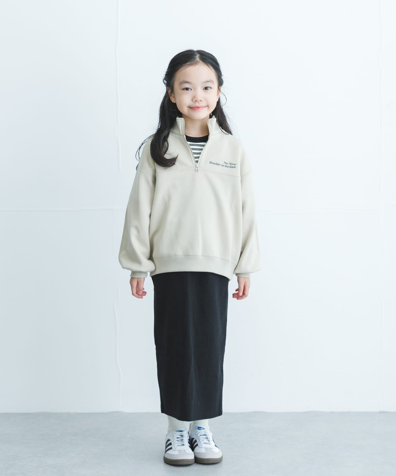 URBAN RESEARCH DOORS「『セットアップ対応』ハーフジップダンボールプルオーバー(KIDS)」|その他|
