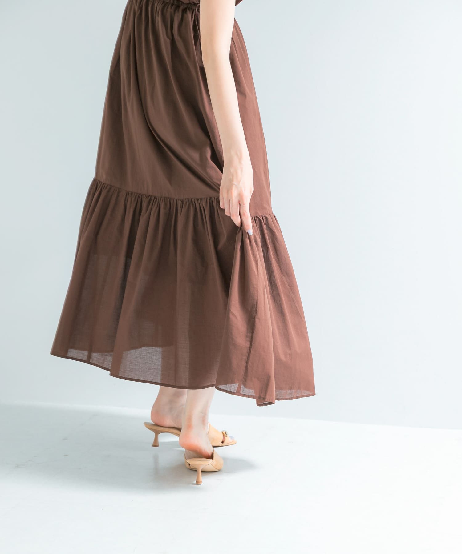 URBAN RESEARCH ROSSO「『WEB限定』コットンボイルワンピース」|ワンピース|