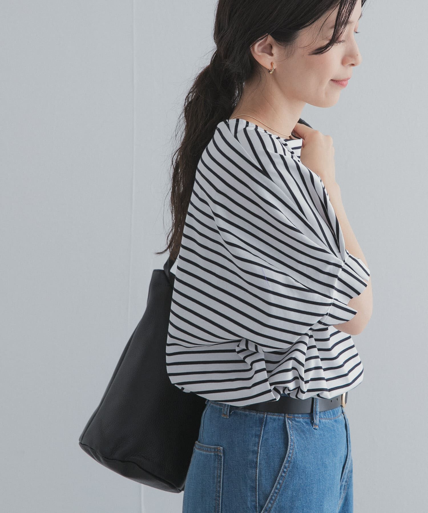 URBAN RESEARCH DOORS「『UR TECH』サマシェアタックスリーブプルオーバー」|Tシャツ・カットソー|