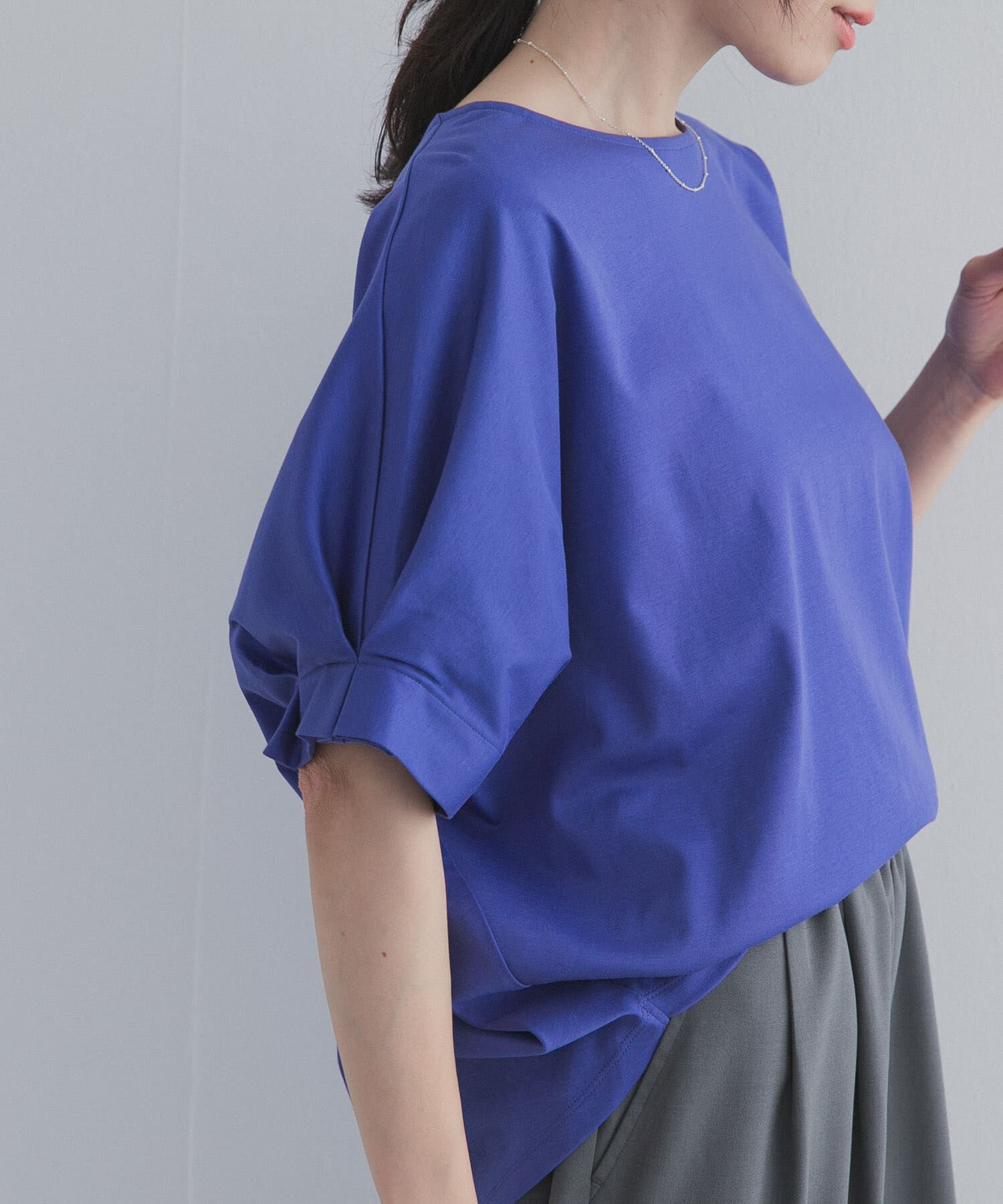 URBAN RESEARCH DOORS「『UR TECH』サマシェアタックスリーブプルオーバー」|Tシャツ・カットソー|