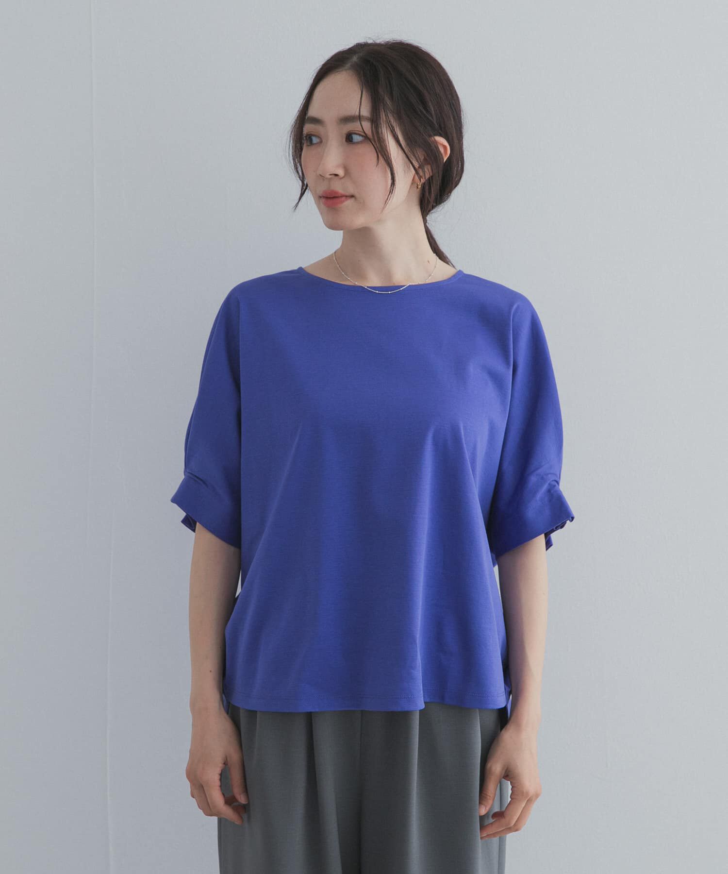 URBAN RESEARCH DOORS「『UR TECH』サマシェアタックスリーブプルオーバー」|Tシャツ・カットソー|