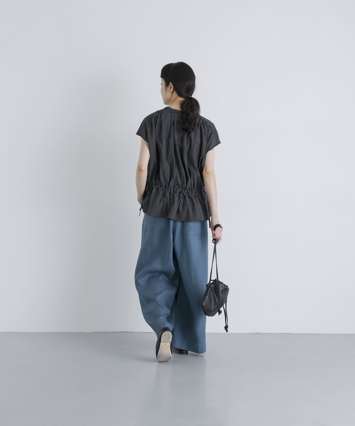 かぐれ「カラーリネンクロップドパンツ」|その他|