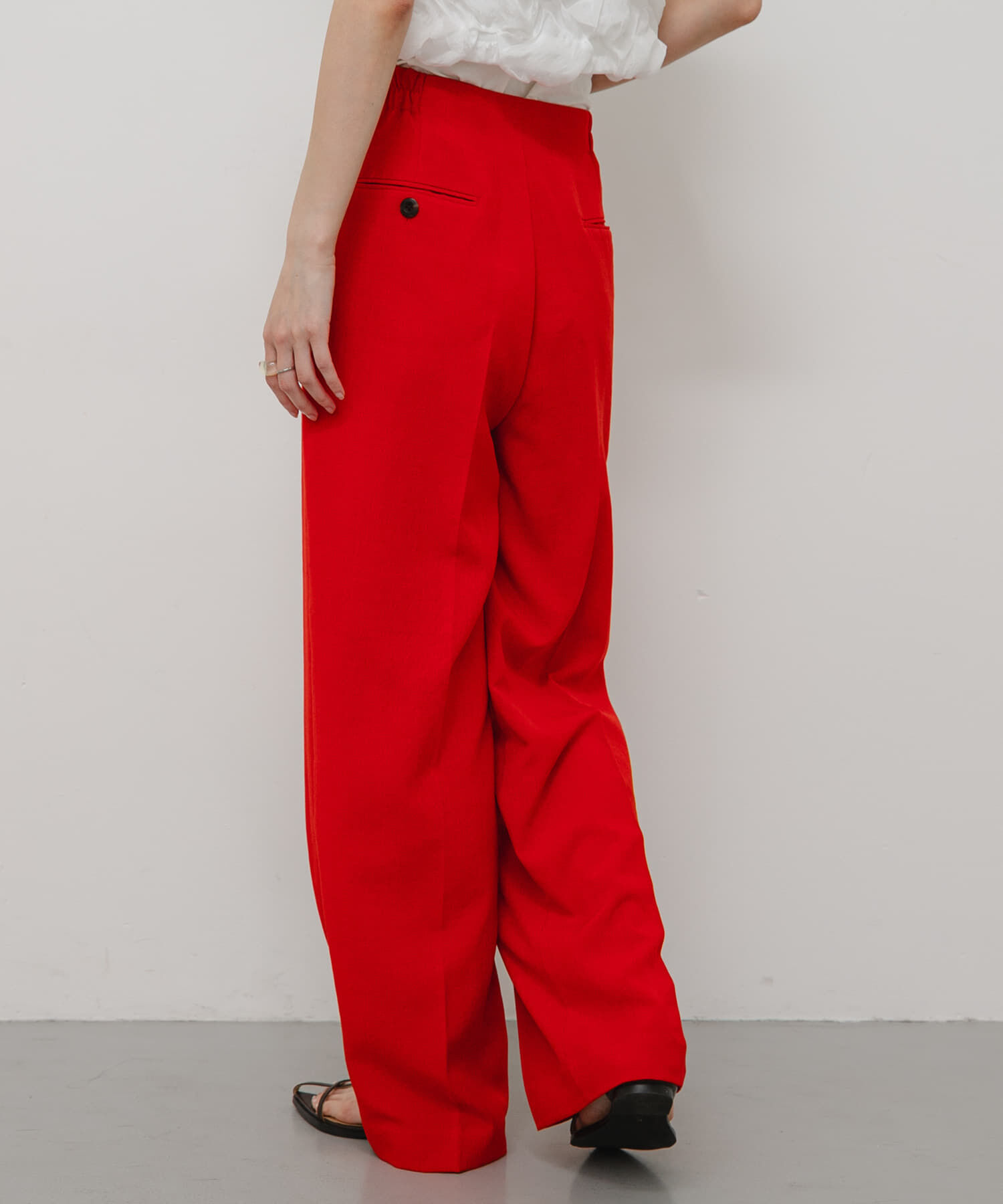 SENSE OF PLACE by URBAN RESEARCH「『一部WEB限定』『UR TECH DRYLUXE』リネンライクワイドパンツ」|その他|